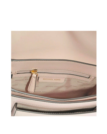 Michael Kors Sloan Editor Leather Shoulder Bag Soft Pink
