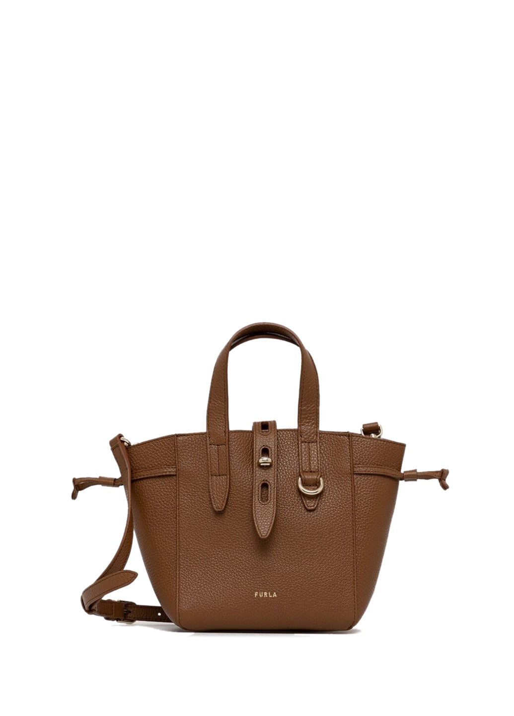 Furla Net Tote Mini Cognac H