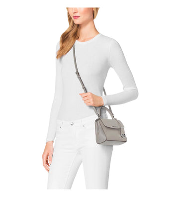 Michael Kors Ava Small Saffiano Leather Grey