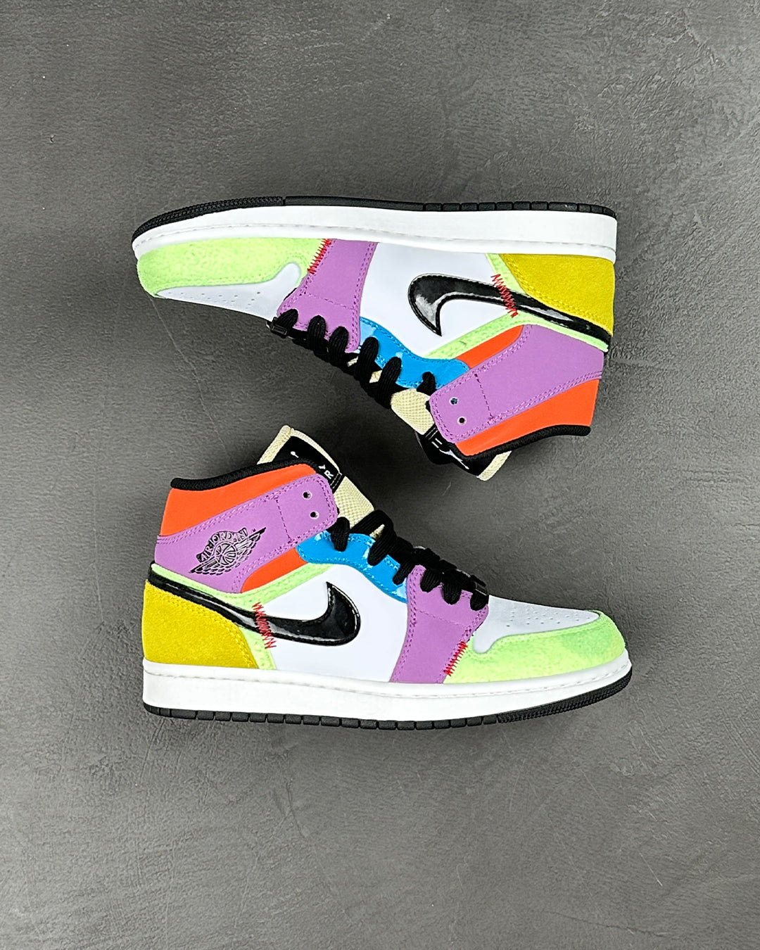 Air jordan one store multicolor