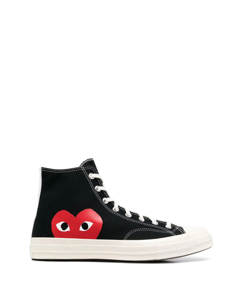 Converse x Comme Des Garcons Play High Top Sneakers Black