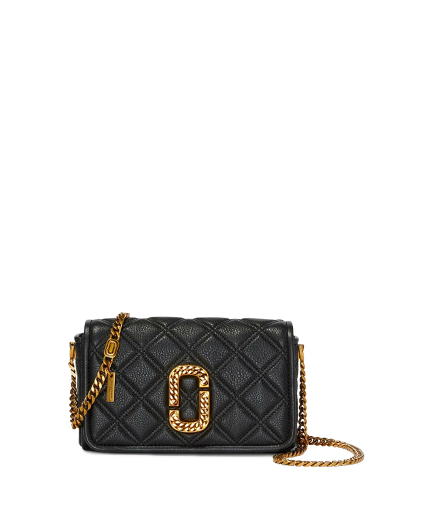 Marc Jacobs The Status Flap Crossbody Black