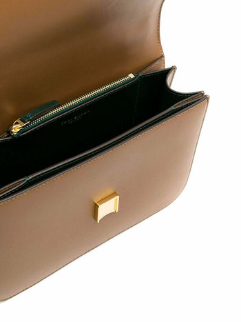 Tory Burch Eleanor Medium Crossbody Bag Brown