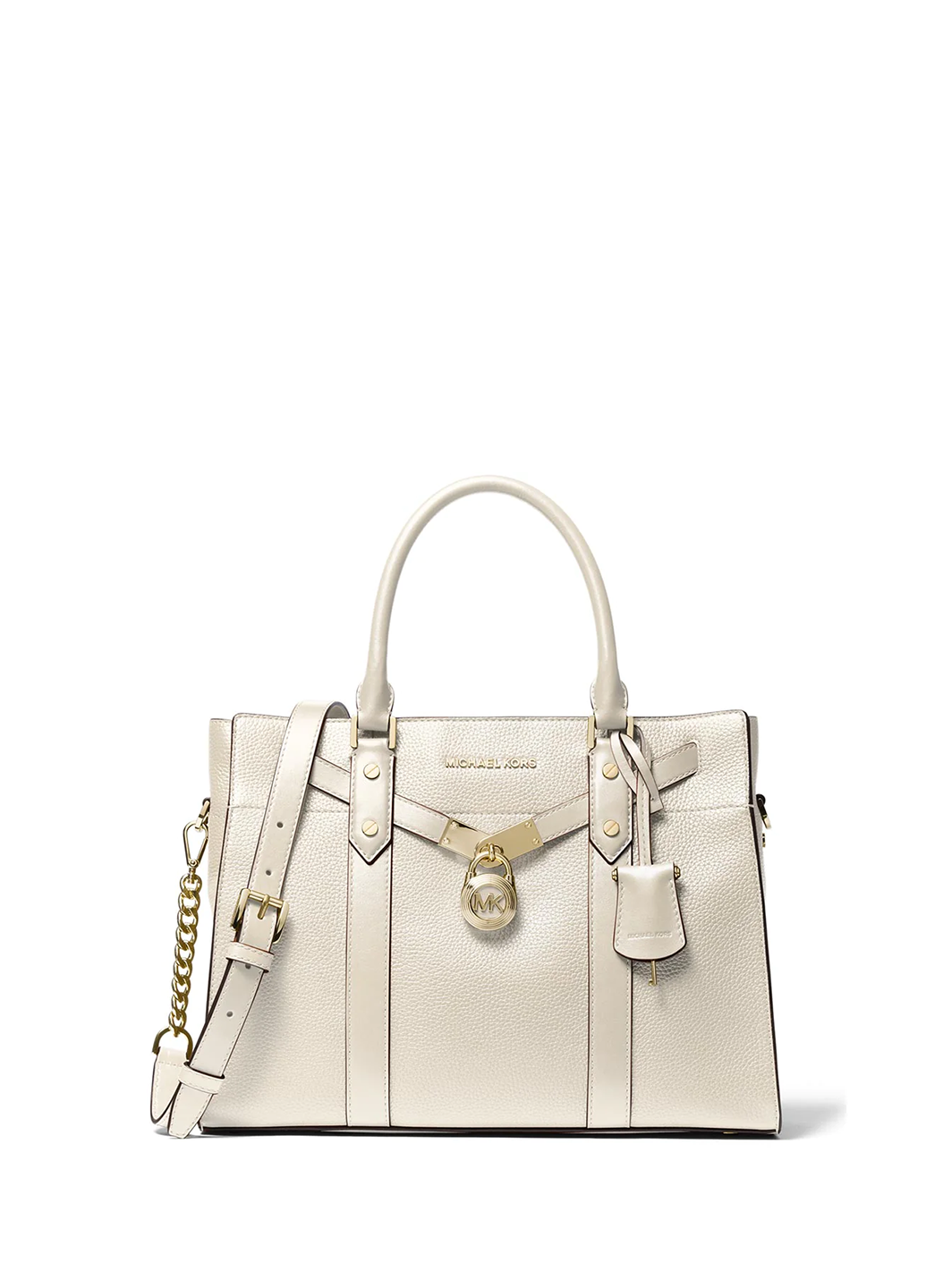 Michael Kors Nouveau Hamilton Tote White