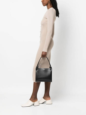 Jil Sander Knot-detail Leather Tote Bag