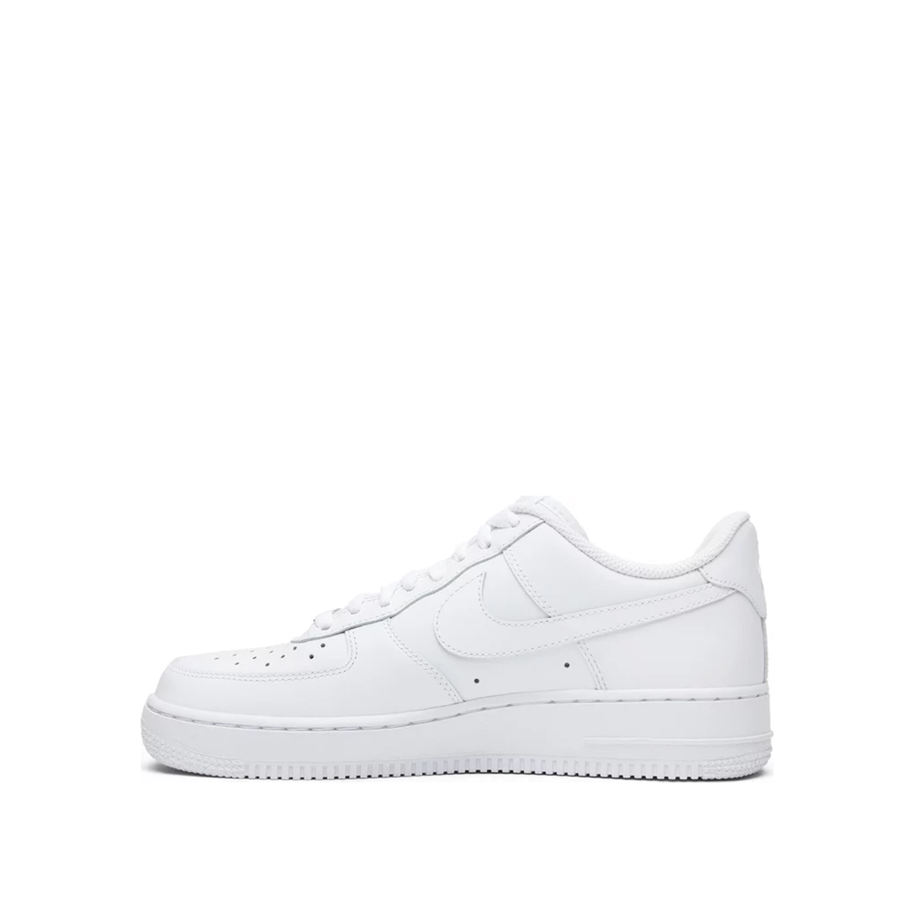 White nike air force 1 low top sales