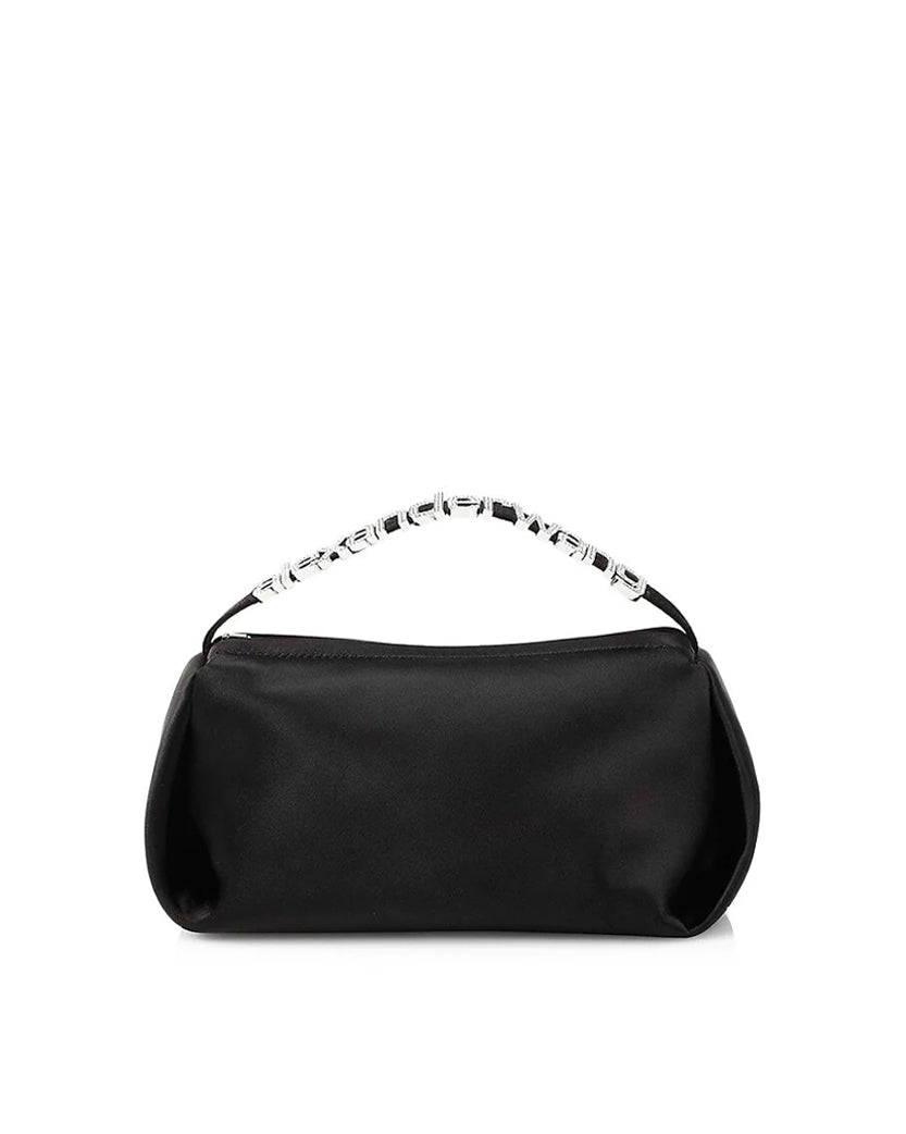 Alexander Wang Marquess Micro Bag Satin Black