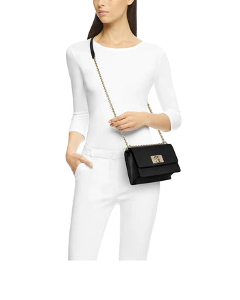Furla 1927 Mini Crossbody Nero