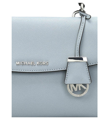 Michael Kors Ava Small Saffiano Leather Light Blue