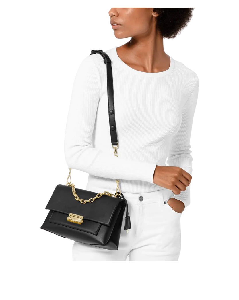 Michael Kors Cece Medium Crossbody Bag Black
