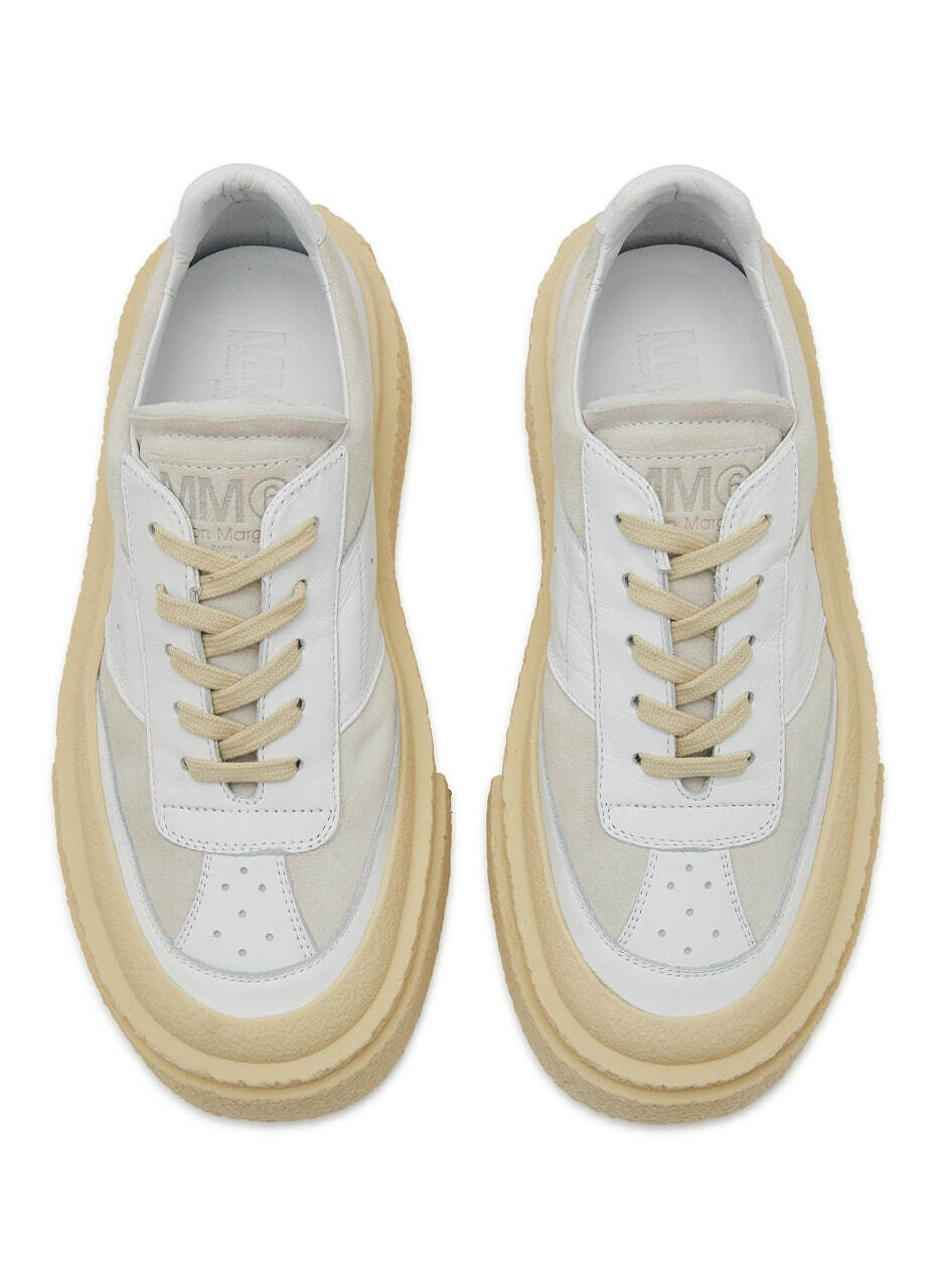MM6 Maison Margiela Platform Sneaker White