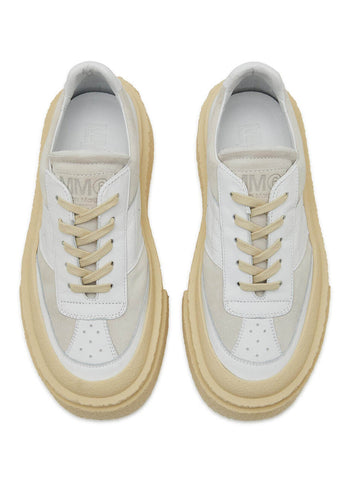 MM6 Maison Margiela Platform Sneaker White