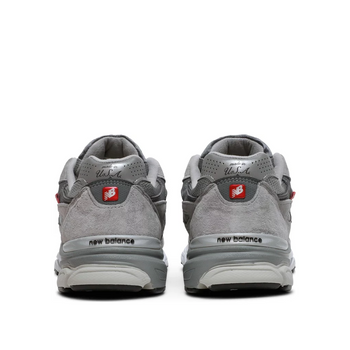 New Balance 990 V3 GREY & RED M990VS3