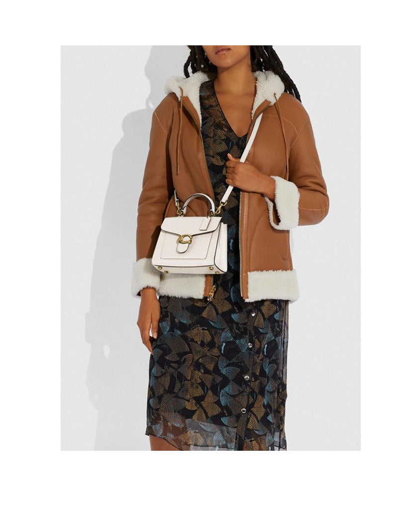 Coach Tabby Top Handle 20 Chalk