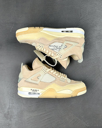 Off-White x Air Jordan 4 SP 'Sail'