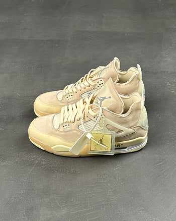 Off-White x Air Jordan 4 SP 'Sail'