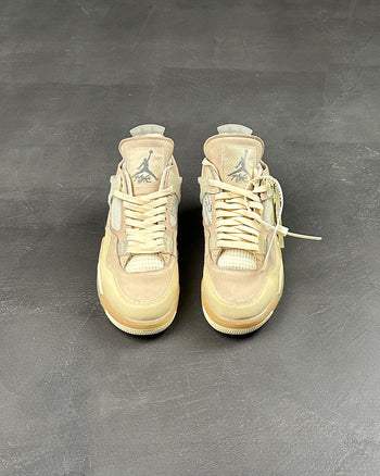 Off-White x Air Jordan 4 SP 'Sail'