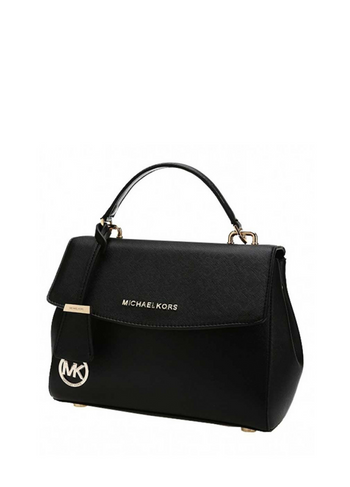 Michael Kors Ava Medium Saffiano Leather Black