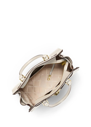 Michael Kors Nouveau Hamilton Tote White
