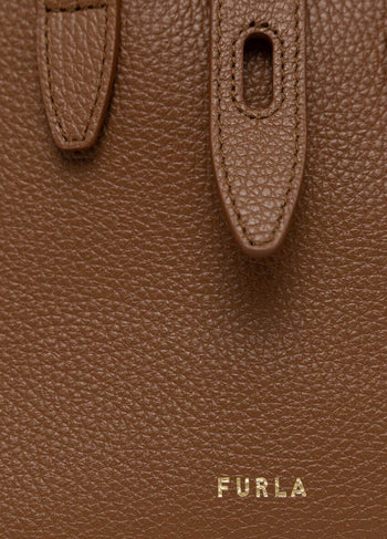 Furla Net Tote Mini Cognac H