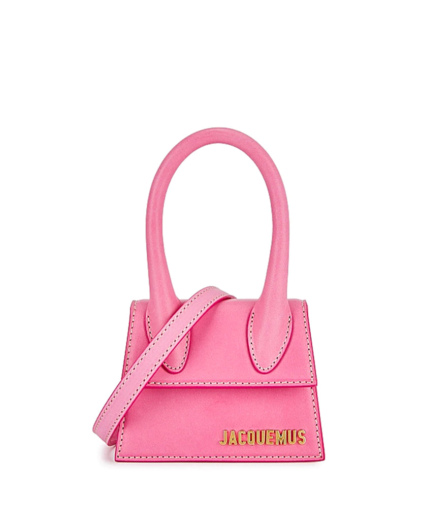 Jacquemus Le Chiquito Mini leather bag Pink