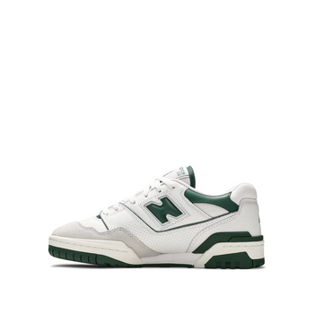 New Balance 550 WHITE & GREEN BB550WT1