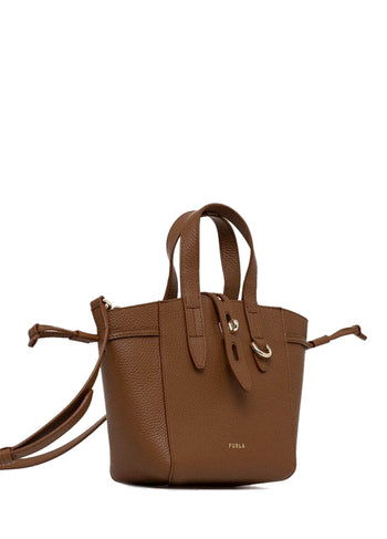 Furla Net Tote Mini Cognac H
