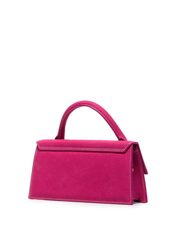 Jacquemus Le Chiquito Long Bag Suede Pink