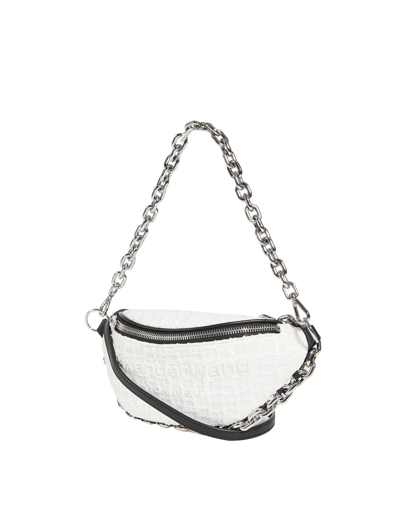 Alexander Wang Attica Soft Hybrid Fanny Pack White