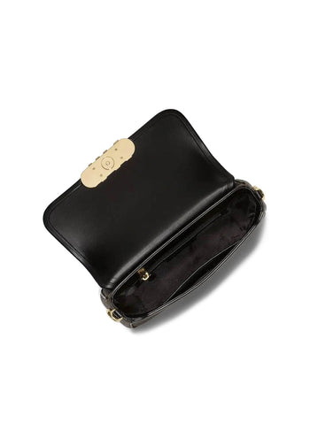 Michael Kors Parker Medium Leather Shoulder Bag Brown