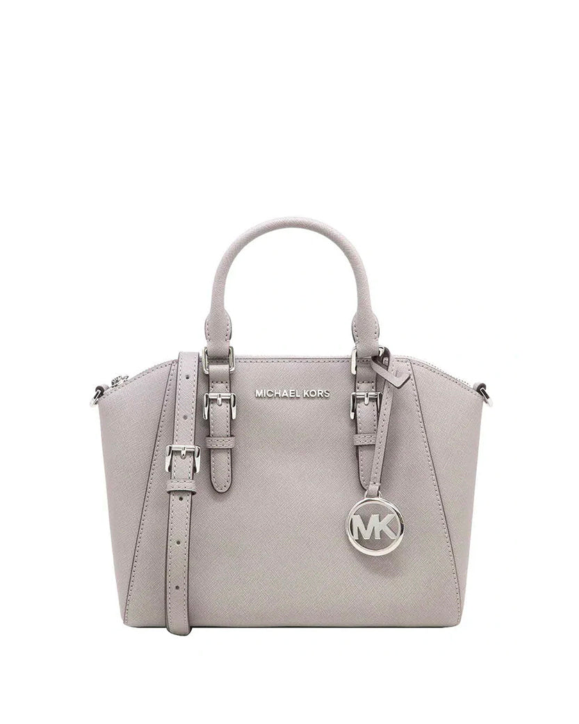 Michael Kors Ciara Medium Messenger Grey