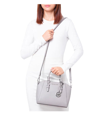 Michael Kors Ciara Medium Messenger Grey
