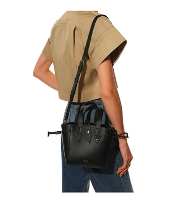 Furla Net Tote Mini Nero